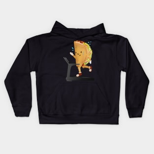 Funny Taco Gym shirt Kids Hoodie